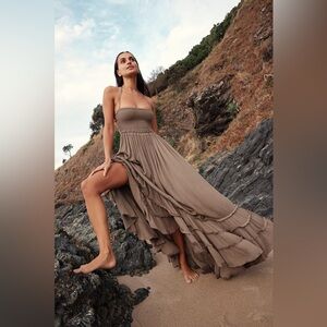 Free People Extratropical Maxi Dress size Large. Worn once for dinner.